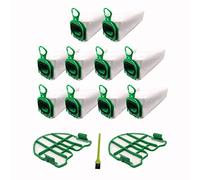 Sacchetti per aspirapolvere compatibili con aspirapolvere Vorwerk Kobold FP100 VB100 FP 100 VB 100, confezione da 13