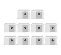 Sacchetti per aspirapolvere compatibili con ecovacs per deebot T90 Pro per serbatoio dell'acqua omni, ricariche per stazione di svuotamento automatico da 3,5 l, con tessuto non tessuto (set annuali)