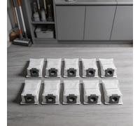 Sacchetti per aspirapolvere e mocio compatibili con robot aspirapolvere Mova Z60 Ultra Roller con robusto tessuto non tessuto, filtraggio efficiente e facile da installare, confezione da 10 (10 pezzi)