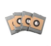 Sacchetti per aspirapolvere Eufy-Clean X8 Pro Robot Vacuum Self-Empty Station, sacchetti a 4 strati, grande capacità, antibatterici e deodoranti (4 PCAK)