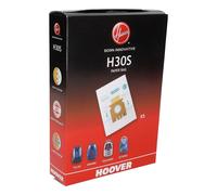 Sacchetti per Aspirapolvere Hoover H30s 09178278, 5 Pezzi, Vlies, Bianco