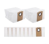 Sacchetti per aspirapolvere resistenti agli strappi per robot aspirapolvere Ultenic For T20 Pro con design a tenuta sicura per mantenere la pulizia dell'aria interna (confezione da 10)