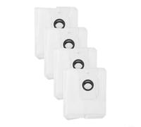 Sacchetti per aspirapolvere robot da 4 l, sigillatura automatica usa e getta per modelli Tapo RV10 Plus e RVA200, per la pulizia della casa, facile installazione senza attrezzi (confezione da 4)