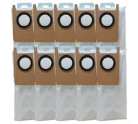 Sacchetti per aspirapolvere robot per Eufy Omni S1 Pro, 4/10 pezzi, design sigillato per catturare la polvere fine e ridurre la frequenza di svuotamento manuale (confezione da 10)