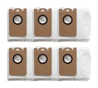 Sacchetti per aspirapolvere robot per IHome, AutoVac, Nova S1 Pro, IHRVS1PRO-3BLK, Luna Pro, Eclipse Pro, Orbita Pro, base vuota (confezione da 6)