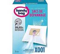 Sacchetti per aspirapolvere Rowenta - Filtro a tenuta d'aria per aspirapolvere Rowenta - Filtro Öko Universal 3 Sacs Bianco