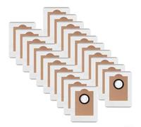 Sacchetti per aspirapolvere usa e getta di grande capacità, fibra meltblown e tessuto non tessuto, resistenti agli strappi, per robot aspirapolvere Lefant M3/M3 Max, stazione di svuotamento automatico