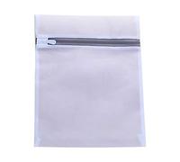Sacchetti per bucato in rete con cerniera, Borsa for bucato in rete di poliestere con cerniera, diverse misure for lavatrice(25x30)