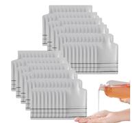 Sacchetti per campioni di pellicola, sacchetti per termosifoni, deliziosi contenitori da viaggio, confezione cosmetica ricaricabile, shampoo a forma di bottiglia portatile, gel doccia con design