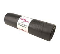 Sacchetti per Cestini con Coulisse 150 pz Neri 240 L