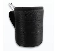 Sacchetti per cintura per attrezzi neri resistenti all'usura ispessiti per viti e chiodi di stoccaggio sacchetti portatili per borsa da vita cilindrica