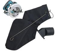 Sacchetti per collettore di polveri per seghe oblique, efficaci sacchetti trasparenti per la polvere, sacchetti resistenti per seghe in alluminio, sega circolare Innovativo controllo della polvere