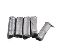 Sacchetti per compostaggio puliti e portatili, confezione da 5 pezzi, per una gestione sostenibile dei rifiuti, colore: nero