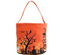 Sacchetti per dolcetto o scherzetto di Halloween, secchielli per caramelle di Halloween, borsa tote