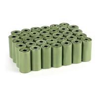 Sacchetti per escrementi di cani,510 pezzi di sacchetti per la cacca del cane, sacchetti per la spazzatura del cane biodegradabili al 100%, a prova di perdite, spessi e resistenti, di grande capacità