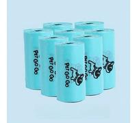 Sacchetti per escrementi di gatti e cani blu più spessi e profumati - a prova di perdite e di odori, sacchetti per rifiuti di animali domestici, non inquinanti, facili da usare in casa e all'aperto Sa