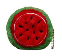 Sacchetti per frutta in peluche Portasoldi tascabile con cerniera Accessori per bambini Sacchetti portaoggetti in morbido peluche