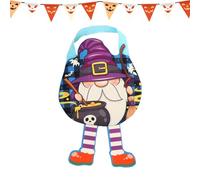 Sacchetti per Halloween | Borsa per le vacanze per snack | Borsa riutilizzabile in tessuto non tessuto per caramelle per casa infestata, giocattoli per riunioni di famiglia, eventi scolastici, sfilate