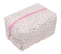 Sacchetti per il trucco di capacità BACCO CINETTO FLOLAL SUPPORTO con cerniera, portatile per viaggi e stoccaggio di cartoleria, stile 1