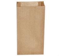 Sacchetti per la colazione in carta kraft da 1,5 kg, 14+7 x 29 cm, 500 pezzi.