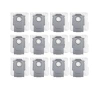 Sacchetti per la polvere, compatibili con Roborock, S8 Max Ultra / S8 MaxV Ultra / S9 MaxV Slim / S9 MaxV Ultra/Saros 10 / Saros 10R / Saros Z70 accessori (12 pezzi)