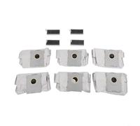 Sacchetti per la polvere Kit Filtro Per Deebot X11 per Pro per omni 6 per Pack Meltblown Fibra Sacchetti Per Deebot X11 Pro 6pcs Auto Vuoto Stazione Borse Per Deebot X11 per Pro per Omni 6 Sacchetti