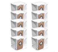 Sacchetti per la raccolta della polvere per robot aspirapolvere Vexilar W11, confezione da 4/10 sacchetti di ricambio in tessuto non tessuto, resistenti agli strappi, grande capacità per la pulizia