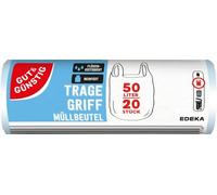 Sacchetti per la spazzatura con maniglia, 20 sacchetti da 50 l