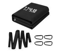 Sacchetti per la spazzatura da giardino, 45,4 kg, riutilizzabili, resistenti e resistenti, design portatile per la pulizia esterna con comoda tracolla, scelta perfetta per campeggio, feste in