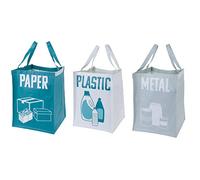 Sacchetti per la Spazzatura Paper-Plastic-Metal Confezione da 3 unità
