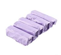 Sacchetti per la spazzatura portatili, set di 5 rotoli perfettamente adatti per eventi all'aperto come campeggio e festival (viola)