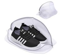 Sacchetti per Lavatrice, Set da 2, Riutilizzabili con Rete per Lavare, Zip per le Scarpe, Adatti a Calzini, Reggiseni