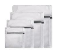 Sacchetti per Lavatrice Set di 8 sacchetti for biancheria, set for lavatrice in rete con design cerniera nascosta, ideali for la cura squisita del bucato