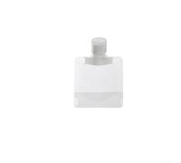 Sacchetti per liquidi da viaggio a tenuta stagna, 10 pezzi, riutilizzabili, 30-100 ml, dispenser in plastica spessa per rasatura, organizer per accessori essenziali per le vacanze (30 ml)