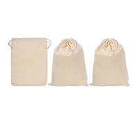 Sacchetti per monete da 30,5 x 20,3 cm, confezione da 3 sacchetti per deposito bancario, cambio transito, con coulisse, sacchetti regalo, stile 2, beige