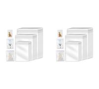 Sacchetti per Orecchini Trasparenti di 3 Dimensioni 300 Pezzi, Sacchetti Im1120