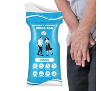 Sacchetti per orinatoio portatili, 900 ml, per l'igiene, per la cura del personale, ideali per uomini, donne, bambini, conducenti, uso di consumo, escursioni all'aperto, picnic,
