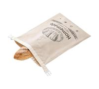 Sacchetti per pane in d' , sacchetti per conserve, in lino biologico | Realizzato in cotone naturale e fodera in TPU che fornisce un affidabile equilibrio dell'umidità e protezione dell'aria nelle
