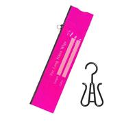 Sacchetti per parrucca con gancio, borsa per capelli estensione | Supporto per estensione per capelli - Rack con chiusura a cerniera Display polvere per armadio salone