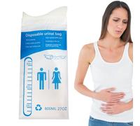 Sacchetti per pipì da viaggio, 800 ml, unisex, portatile, unisex, per auto, campeggio, igiene, casa, viaggi, viaggi su strada