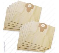 Sacchetti per Powerplus POW0340A POW0348 Aspirapolvere 30L Confezione Di 10