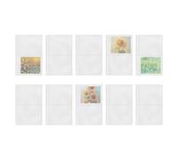 Sacchetti Per Raccoglitore | 10 Pagine Di Ricarica Per Organizzatore 6 Anelli Carte | Protezioni Caricamento Dall'Alto Foto Cartoline | Indice Corso Diario Collezione Studenti