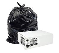 Sacchetti per rifiuti da 55 galloni, resistenti, confezione da 100 pezzi, spessore 2,0 ml, 96,5 x 147,3 cm, sacchetti per immondizia per toter, appaltatori, prato, foglie, cortile, commerciale, cucina, industriale, edilizia
