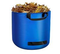 Sacchetti per rifiuti da cortile - Sacchetti da giardino pieghevoli extra forti con volume | Sacchetti per erba e foglie di foglie, per immondizia detriti falciature pulizia giardino esterno patio