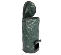 Sacchetti per rifiuti da giardino da 15 galloni Borsa per compost biologica per coltivare verdure con manici Flap di accesso per verdure, pomodoro, carota, cipolla, frutta, patate, contenitore per