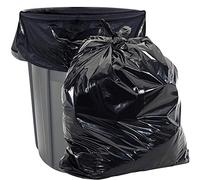 Sacchetti per rifiuti resistenti da 55 litri (confezione da 50) - 1,5 MIL in plastica resistente industriale per lattine da 50 x 55 cm - Adatto a Toter, Rubbermaid Brute, Carlislie Bronco ecc.