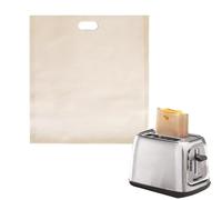 Sacchetti per sandwich per tostapane | Sacchetti per tostapane per formaggi grigliati antiaderenti resistenti al calore - per alimenti per formaggio grigliato, pane, hot dog, sandwich, tosta