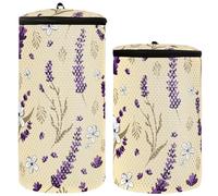 Sacchetti per scarpe per lavatrice modello ripetuto progettato viola lavanda scarpe da ginnastica borsa per lavatrice borse per scarpe da ginnastica per bucato borsa per scarpe lavabile confezione da