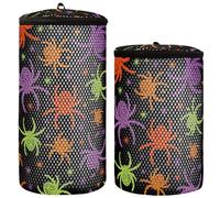 Sacchetti per scarpe per lavatrice, scarpe da ginnastica, sacchetto per lavatrice, confezione da 2, borsa per la pulizia delle scarpe da ginnastica, borsa per la pulizia di Halloween, motivo con