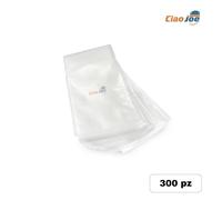 Sacchetti per Sottovuoto Goffrati 20x30 105 micron buste alimenti 300 pz [EEK: Conforme]